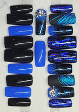 Load image into Gallery viewer, Holo-Ween! Blue Spiders