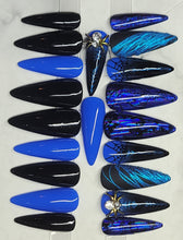 Load image into Gallery viewer, Holo-Ween! Blue Spiders