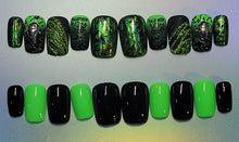 Load image into Gallery viewer, Holo-Ween! Green Ghosts