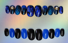 Load image into Gallery viewer, Holo-Ween! Blue Spiders