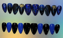 Load image into Gallery viewer, Holo-Ween! Blue Spiders