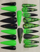 Load image into Gallery viewer, Holo-Ween! Green Ghosts