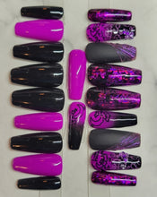 Load image into Gallery viewer, Holo-Ween! Purple Bats