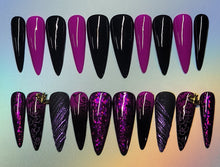 Load image into Gallery viewer, Holo-Ween! Purple Bats
