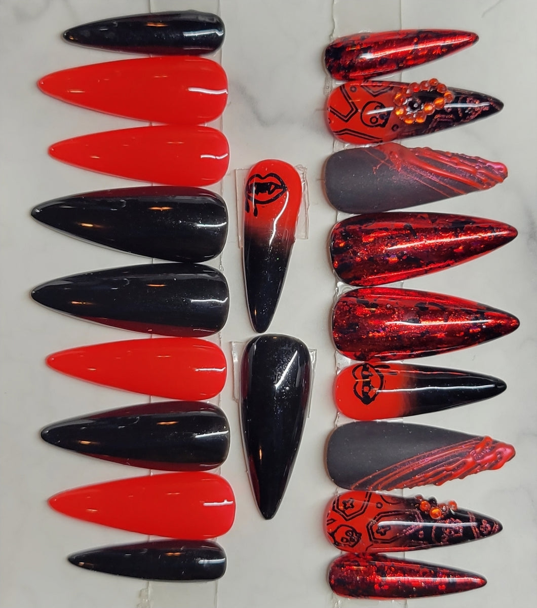 Holo-Ween! Red Vampires